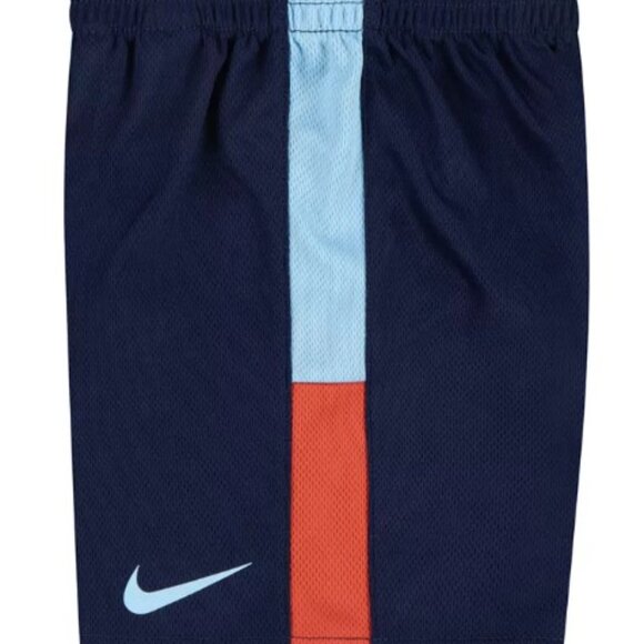 NWT Nike Baby Boy Icon Tee & Mesh Shorts Set MSRP $36 Midnight Navy - Picture 4 of 7